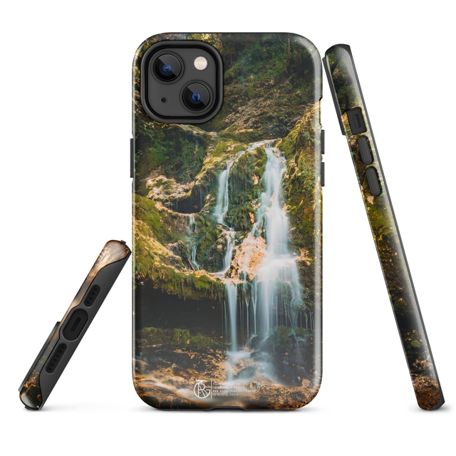 Cover iPhone rigida waterfall nature