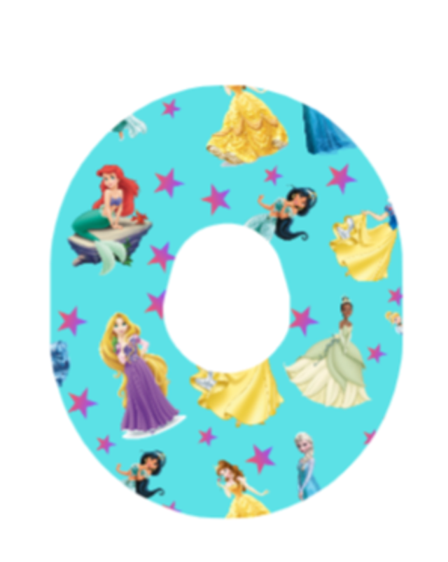 Princesses Turquoise Over patch G7