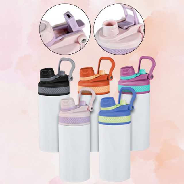 Gourde double bouchon 350 ml