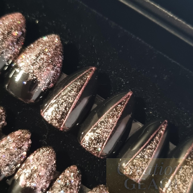 Girly black little amande xs