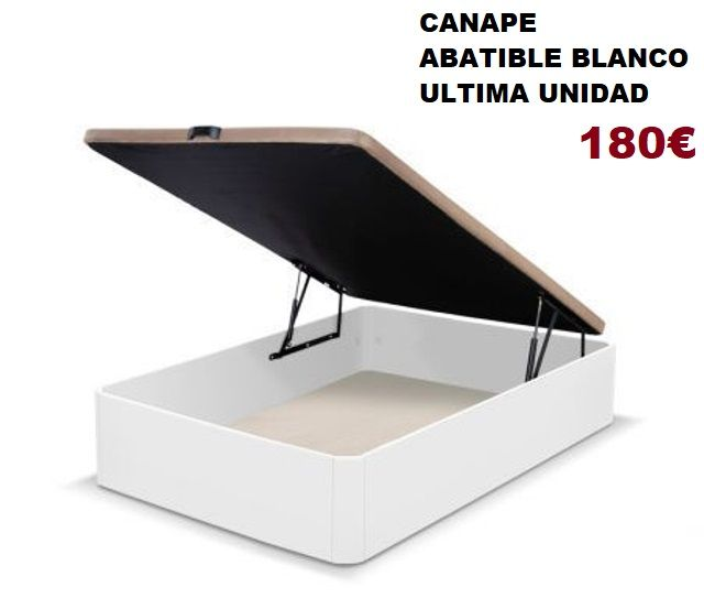 CANAPE BLANCO MATRIMONIO A 180€, ULTIMA UNIDAD