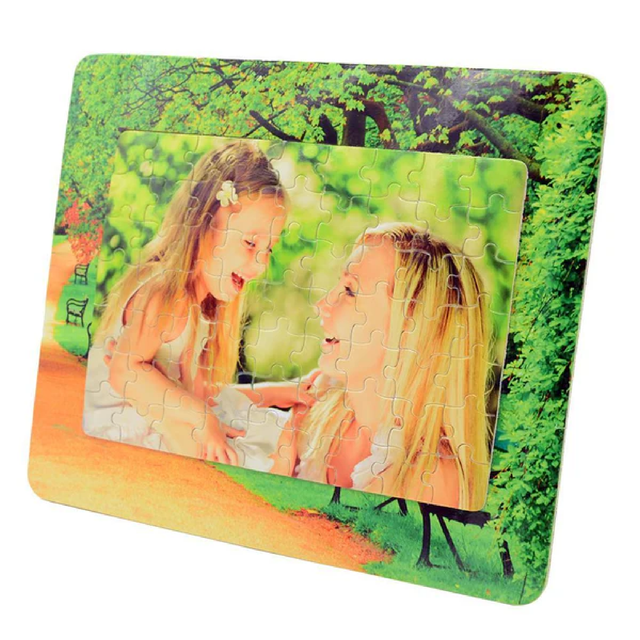 63pcs Cardboard Jigsaw Puzzle w/stand