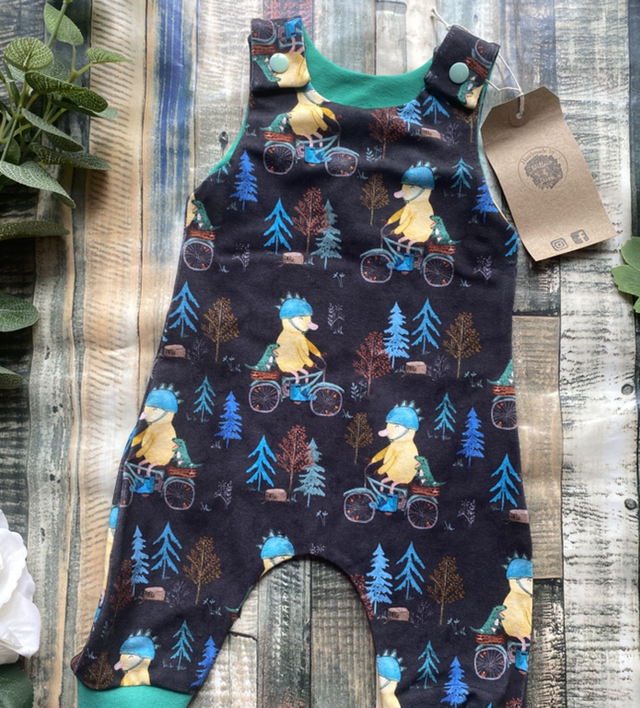 Buddy on a Bike Dungarees 0-3m