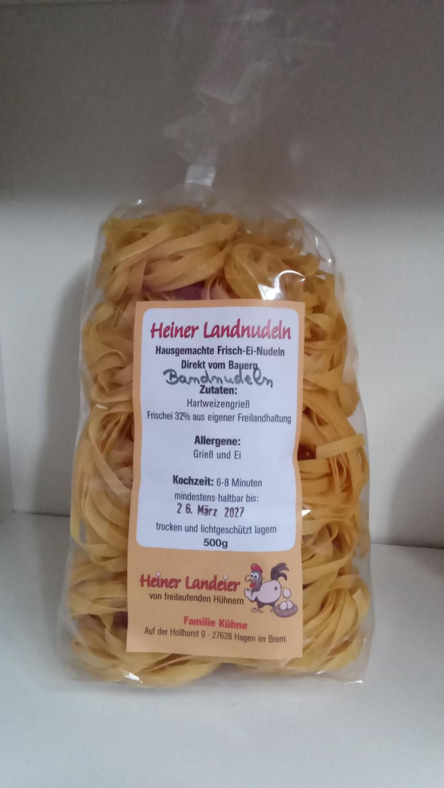 Bandnudeln Landnudeln 
