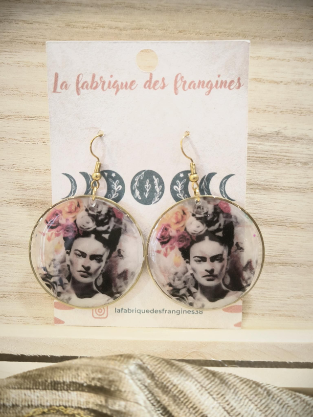 Boucle d'oreille Frida 