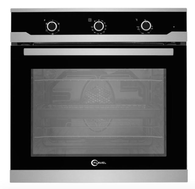  FLAVEL Built-In 60cm Single Fan Oven FLS62F