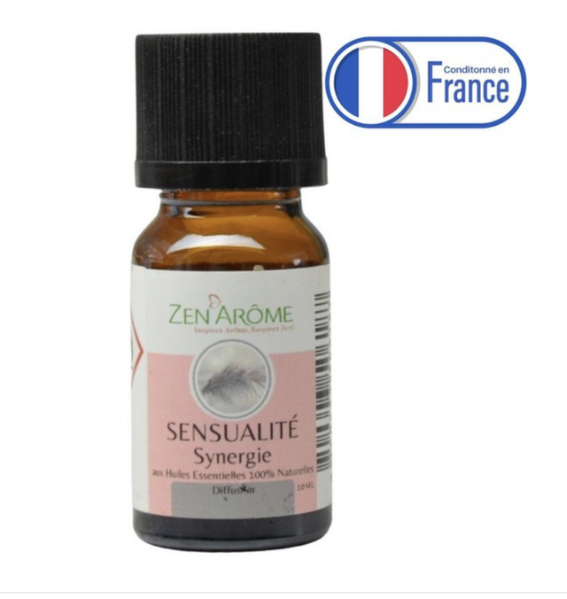 Synergie d'huiles essentielles – Sensualité - 10 ml - Utilisation pour la Diffusion 