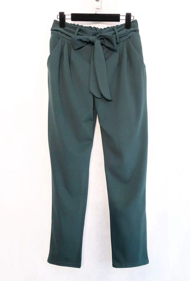 Pantalon Victoria vert canard Taille unique   (1)