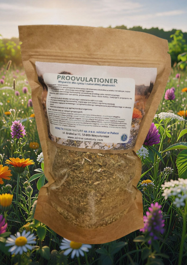 PROOVULATIONER - Wsparcie dla cyklu i naturalnej płodności.