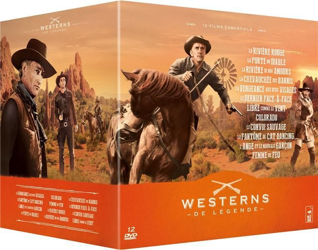 Coffret Westerns de légende 2, 12 Films DVD