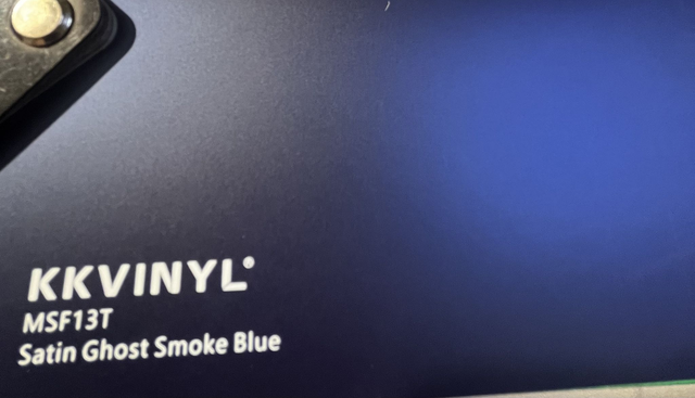 Satin Ghost Smoke Blue MSF13T