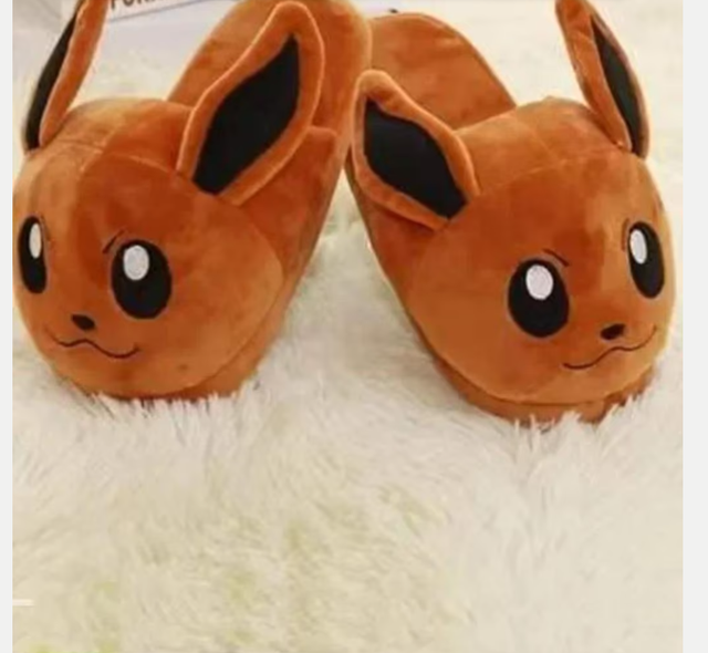 Pokemon warme pluche pantoffels unisex