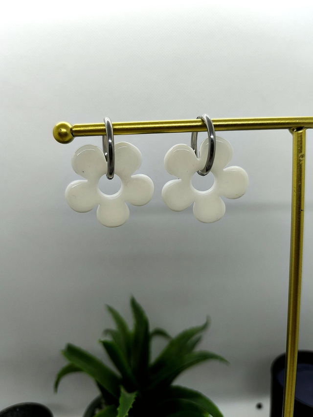 Pampilles interchangeables BORA blanche 