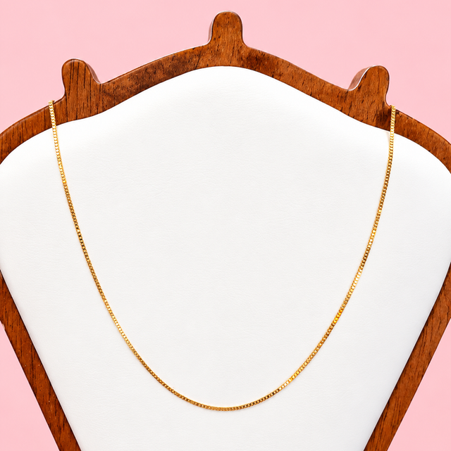 14ct Gold Box Link Chain 
