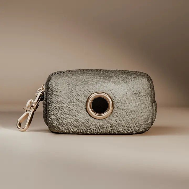 By Teddy Boucle Poop Bag Holder - Matcha