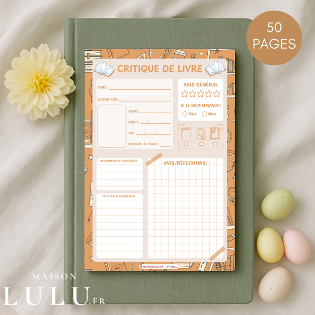 Bloc-Note Suivi, Avis, Résumé et Critique de Livres