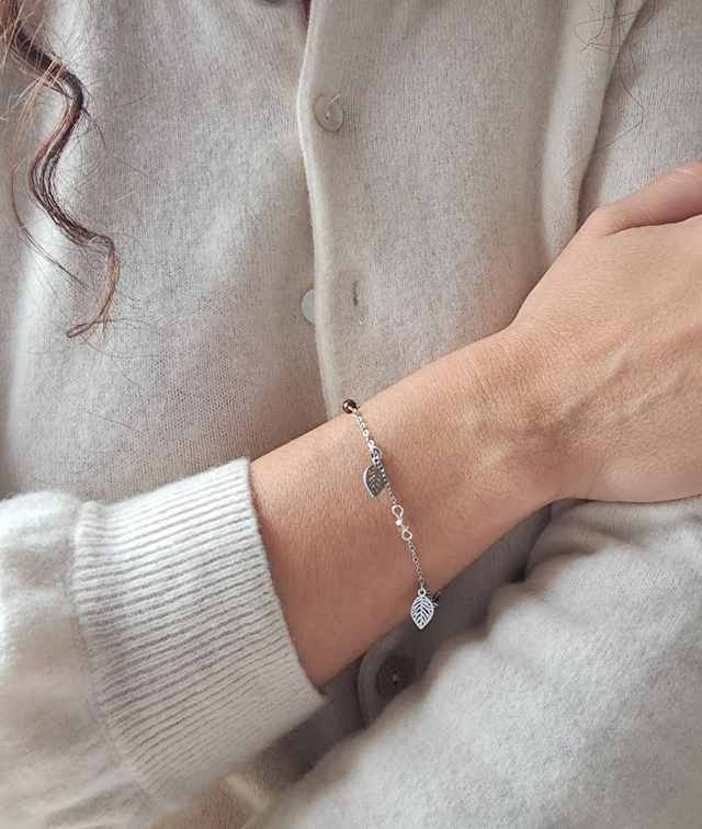 Bracelet feuilles d'automne