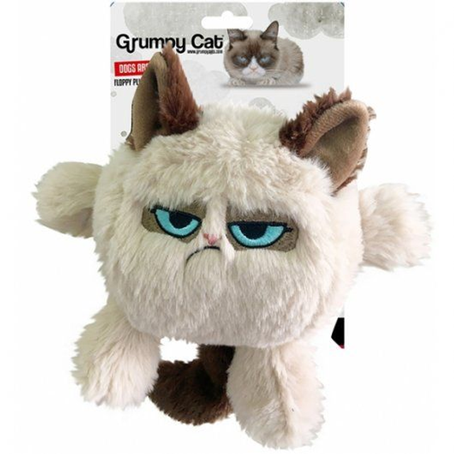 Grumpy Head Cat Toy 