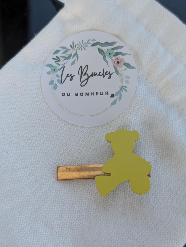 Barrette nounours