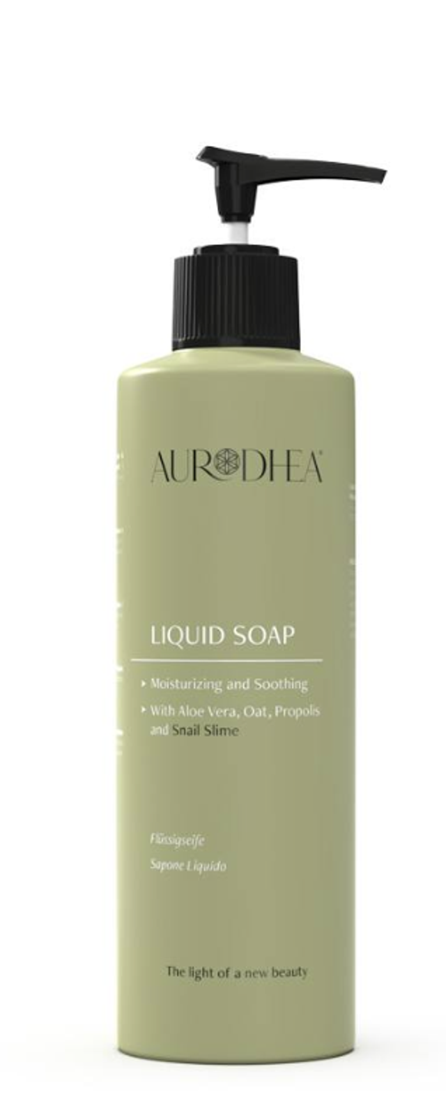 SAVON LIQUIDE À LA BAVE D'ESCARGOT - 260 ML Enrichi en Aloe Vera, Avoine et Propolis