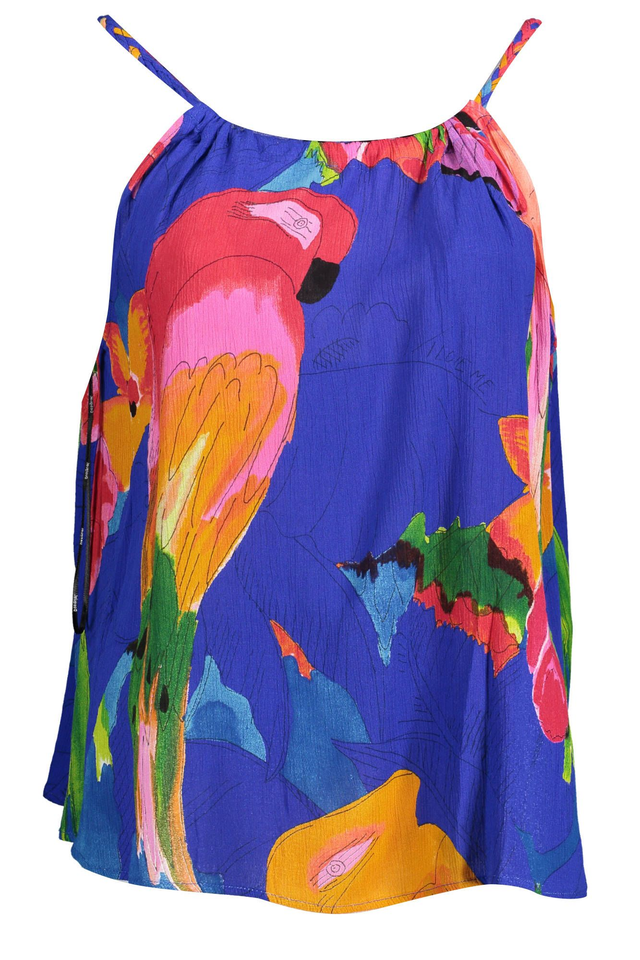 DESIGUAL CANOTTA DONNA BLU