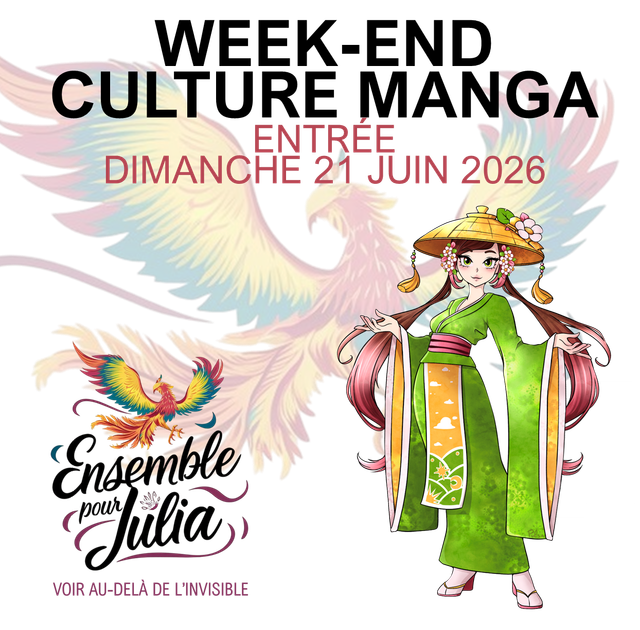 Entrées et Pass week-end - WEEK-END CULTURE MANGA 2026
