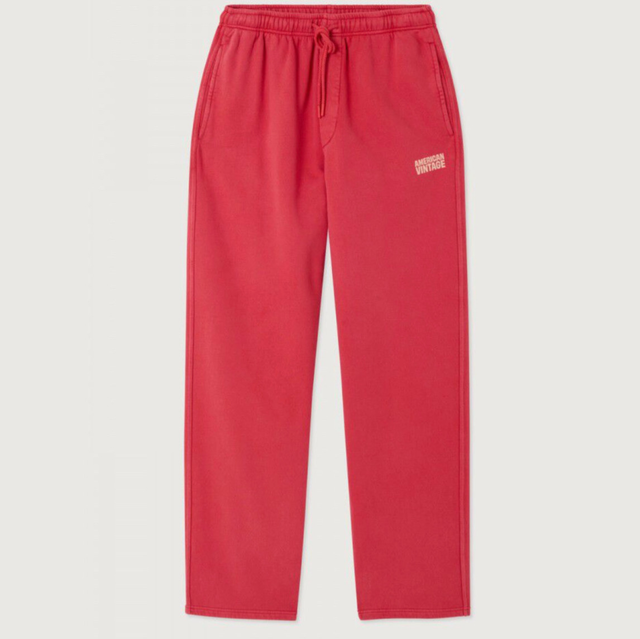 American Vintage Joggers Plizzy Vintage Poppy