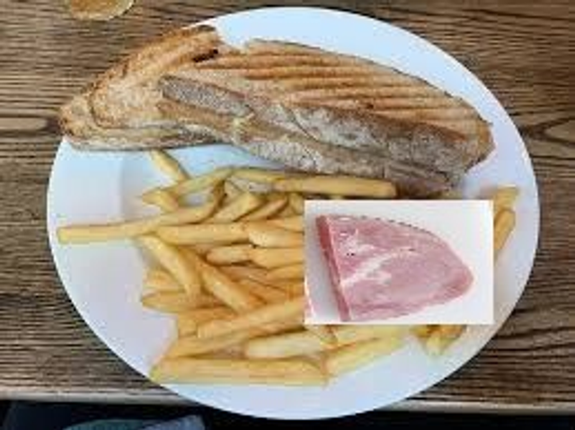 Cheese Toastie Chips and ham
