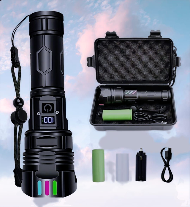 Taktische-Taschenlampe-Powerbank Funktion  