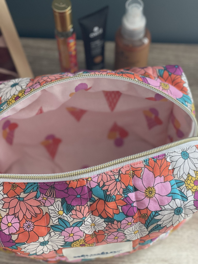 Flower Power - 🪷Trousse de toilette format XL