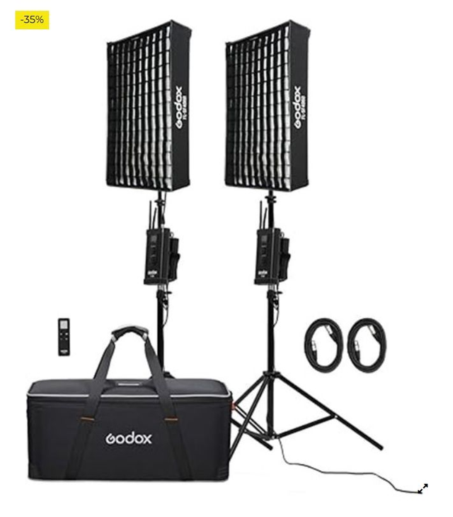 GODOX FL100-K2-2 Panel led flexible FL100 Con Soporte y Bolsa