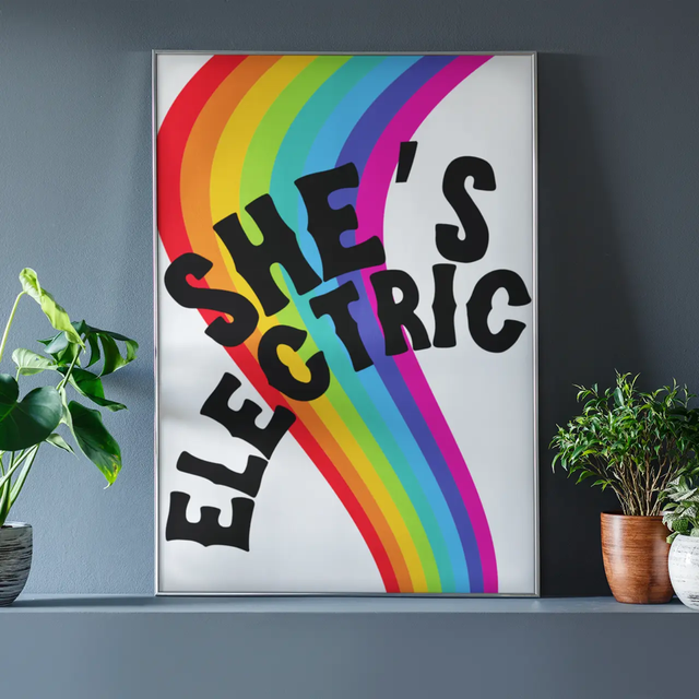 A5 Print She’s Electric