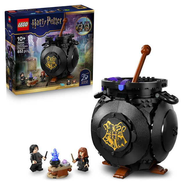 LEGO 76464 Harry Potter Kessel: Geheimes Klassenzimmer für Zaubertränke