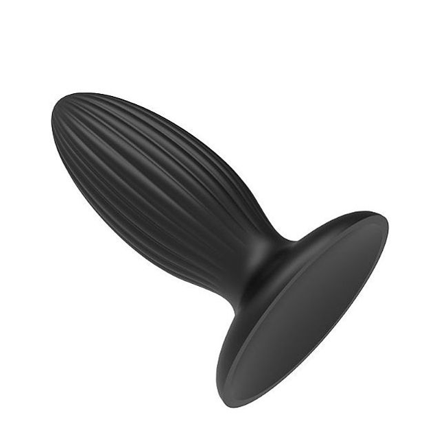 Plug Anal Cônico de Silicone Premium com Ventosa