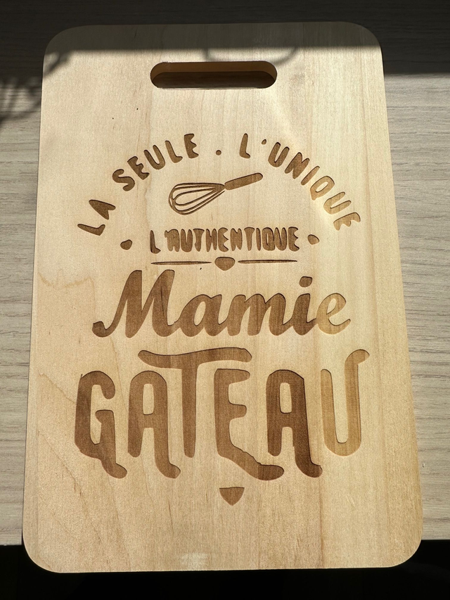 Planche à découper Mamie Gâteau