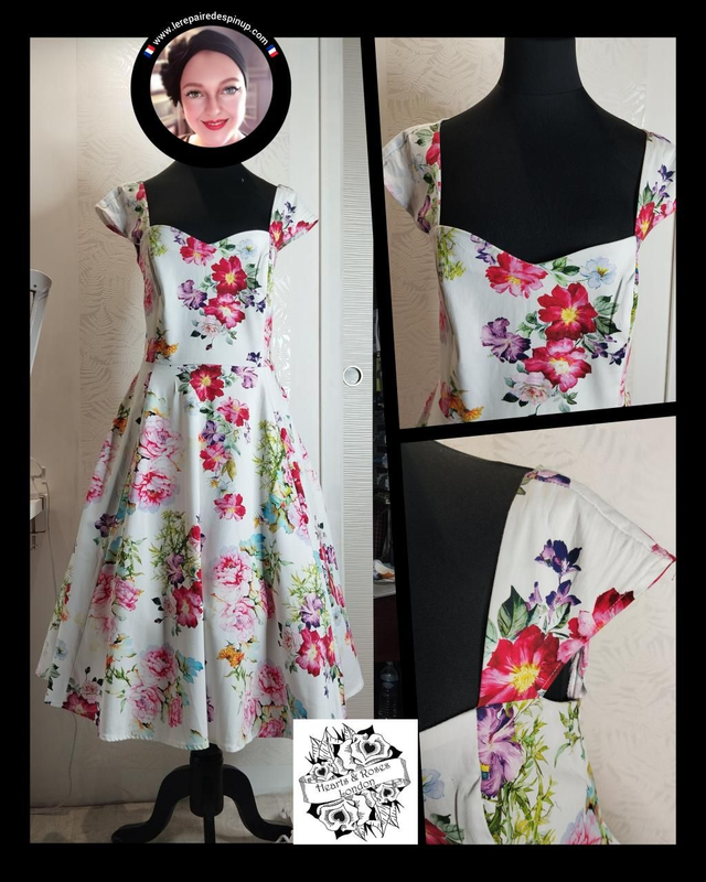 Robe Hearts &amp; Roses Rose Paradise Swing T48