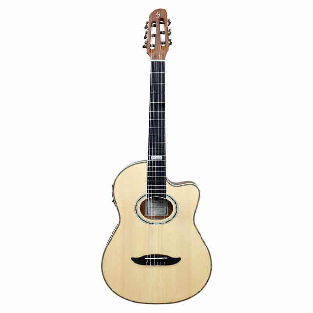 930 - Violão Náilon Eletroacústico Giannini Performance GNF-3 CEQ Natural Satin (NS)
