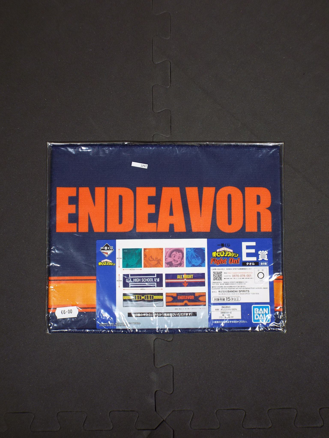 My Hero Academia Character Towel Endeavor Anime Manga Japan