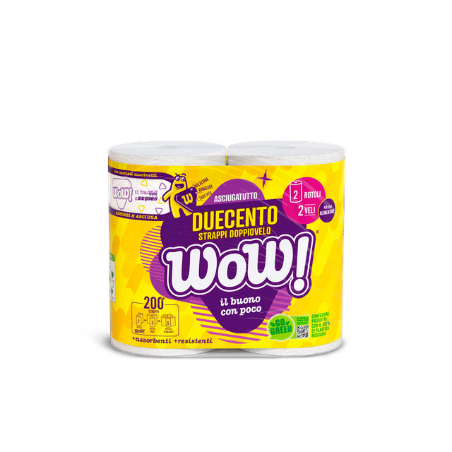 WOW ASCIUGATUTTO/2PZ