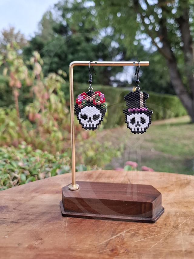 Boucles d'oreilles "Les Fiancés de Oaxaca"