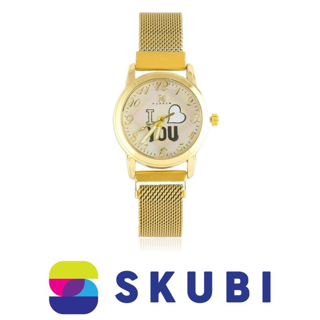 Dámské magnetické hodinky zlaté - KURREN JG Z3091