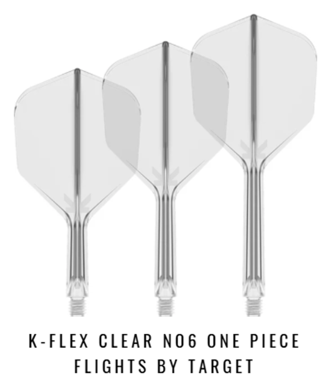 K-Flex Clear No6 One Piece Flight by Target  