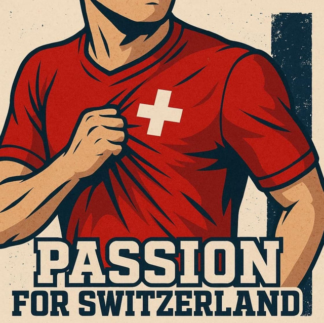 Aufkleber "Passion for Switzerland" 