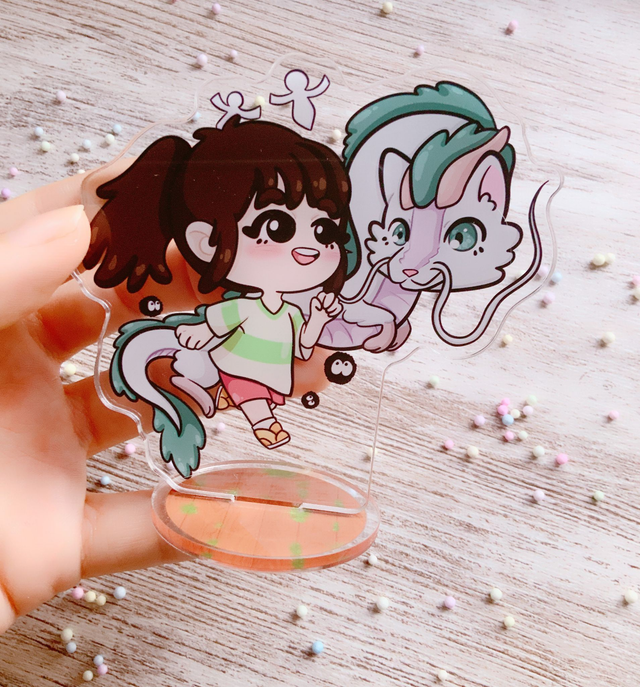 Chihiro x Haku Spirited away Standee