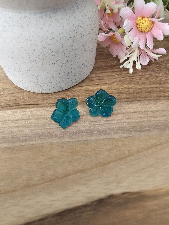 💜fleur Sauvage -&quot;Jardin Secret&quot;– L’éclat floral au creux de l’oreille 💜 (1)