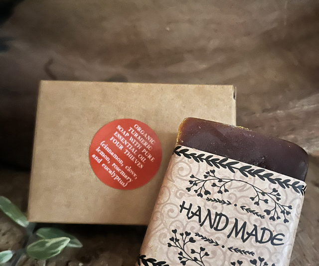 Turmeric &amp;black pepper soap