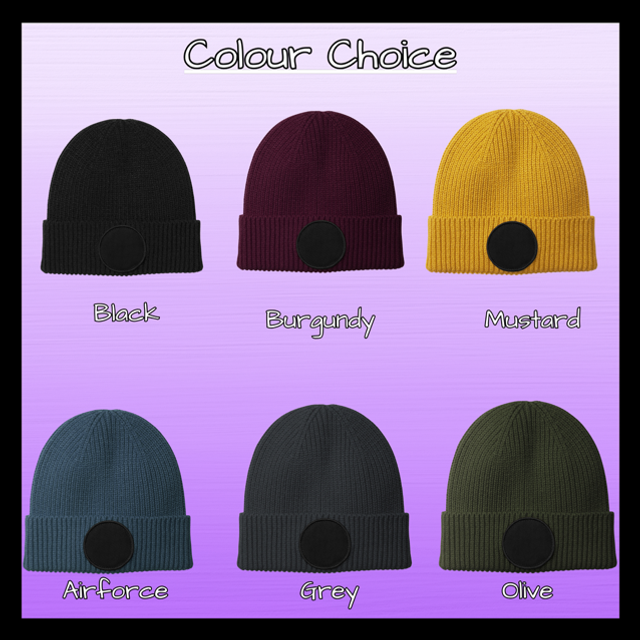 Custom printed beanie 