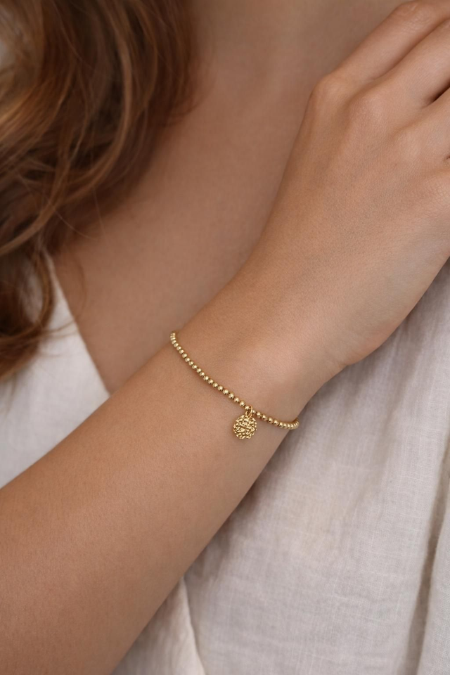 Bracelet acier Pampille 