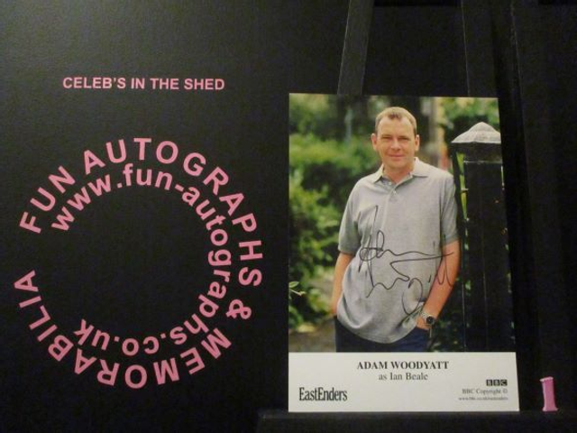 Adam Woodyatt (Ian Beale) Authentic Autographed EastEnders 6x4 Cast Card (1)