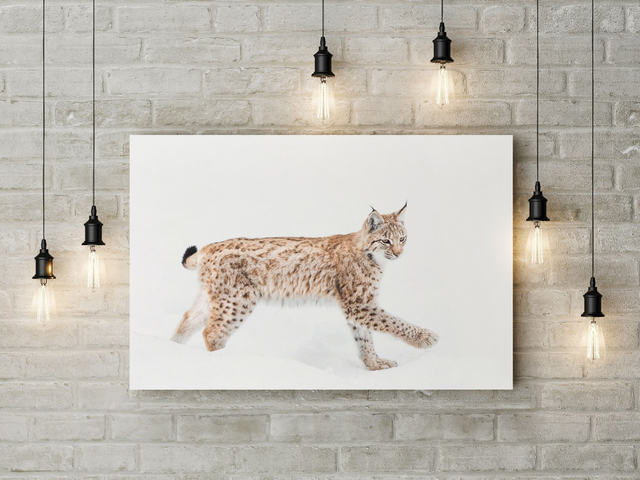 Tirage "A pas feutrés"